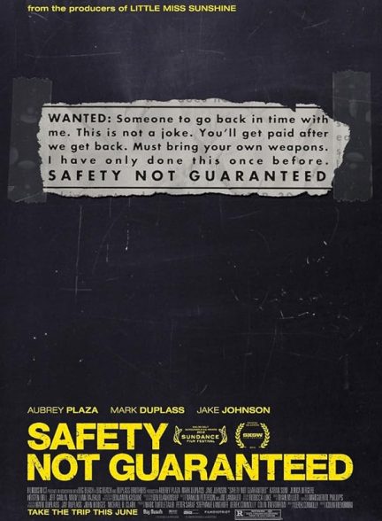 دانلود فیلم Safety Not Guaranteed